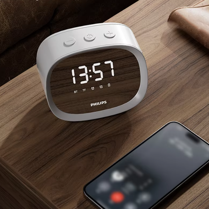 Bluetooth Speaker met Wekker – Draadloze Smart Speaker met Alarm