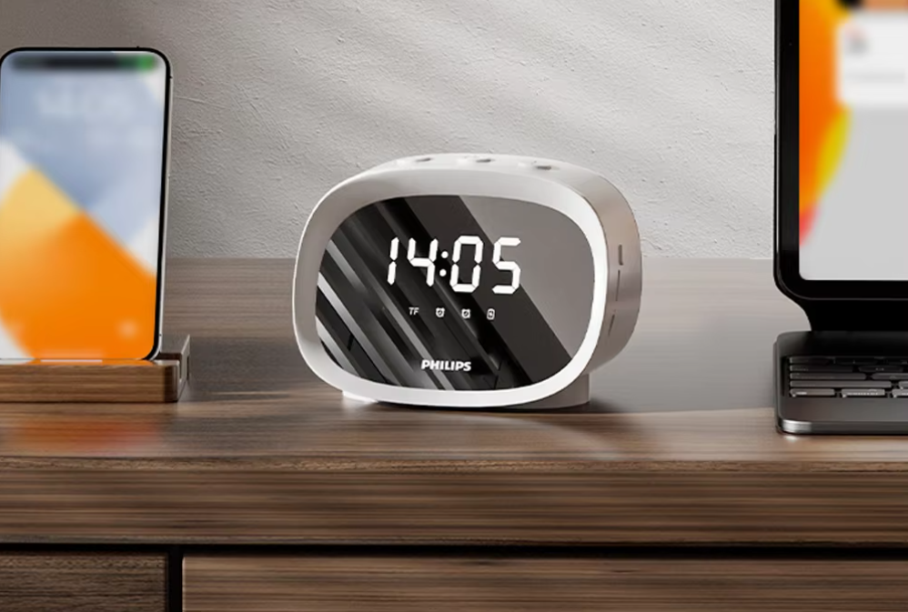 Bluetooth Speaker met Wekker – Draadloze Smart Speaker met Alarm