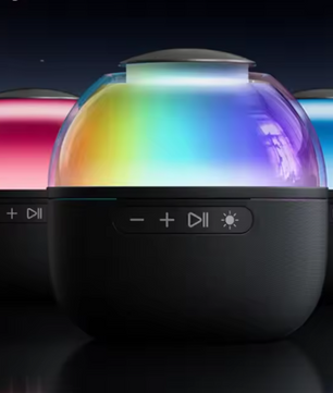 Bluetooth Speaker 360° – Draadloze Speaker met LED Verlichting