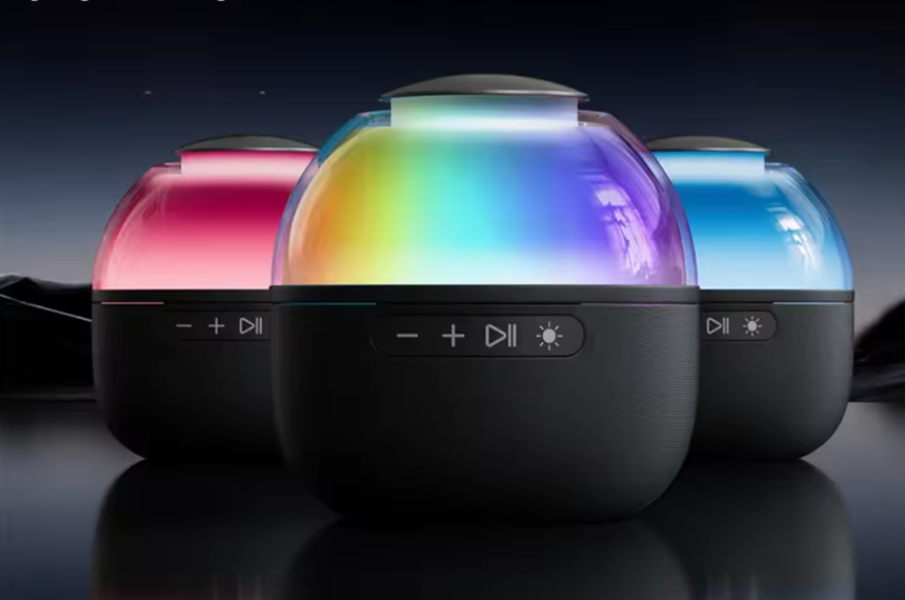 Bluetooth Speaker 360° – Draadloze Speaker met LED Verlichting