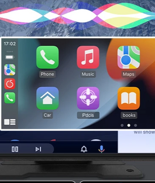 10.26” Car Mirror Display – Draadloze CarPlay en Android Auto