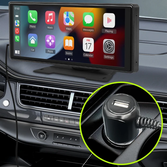 10.26” Car Mirror Display – Draadloze CarPlay en Android Auto