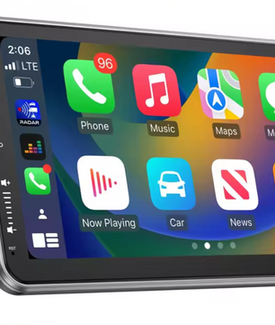 Autoradio 10.1” Touchscreen – Draaibaar CarPlay Android Auto GPS