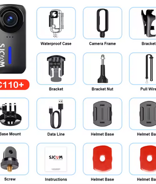 4K Action Camera – Ultra Wide Sportcamera met Stabilisatie