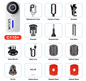 4K Action Camera – Ultra Wide Sportcamera met Stabilisatie
