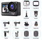 4K Action Camera met Touchscreen – Waterdichte Sportcamera WiFi