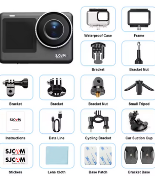 4K Action Camera met Touchscreen – Waterdichte Sportcamera WiFi