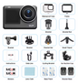 4K Action Camera met Touchscreen – Waterdichte Sportcamera WiFi