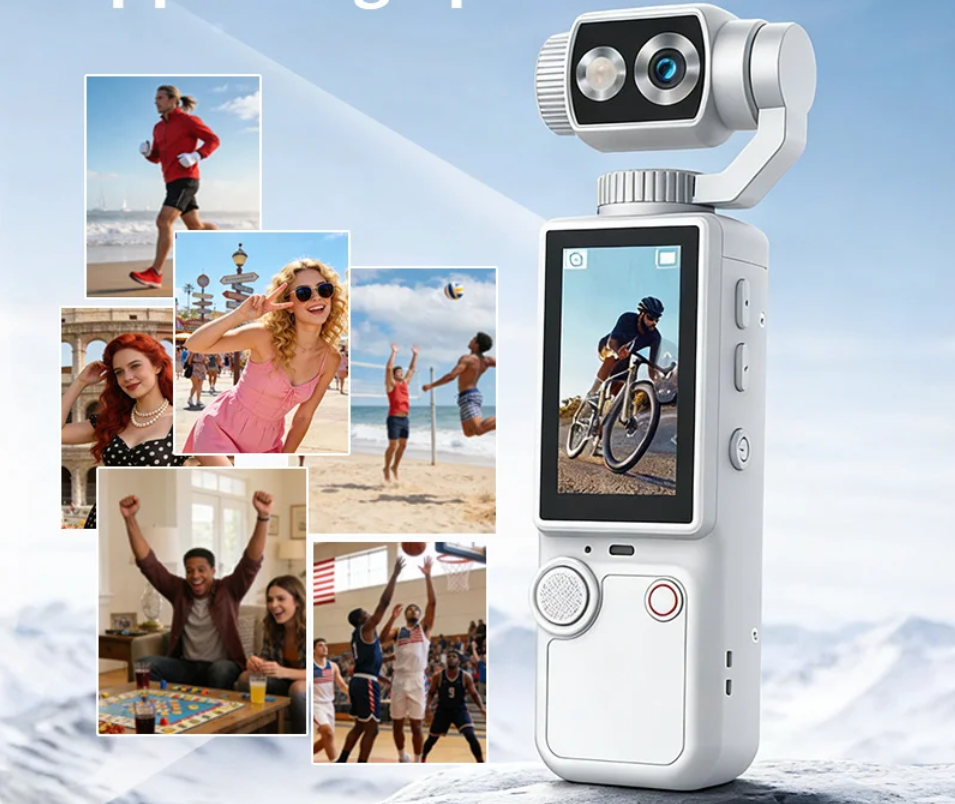 4K Mini Action Camera – WiFi Sportcamera met Stabilisatie