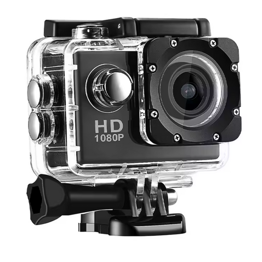 Full HD Action Camera 1080P – Waterdichte Sportcamera met Display