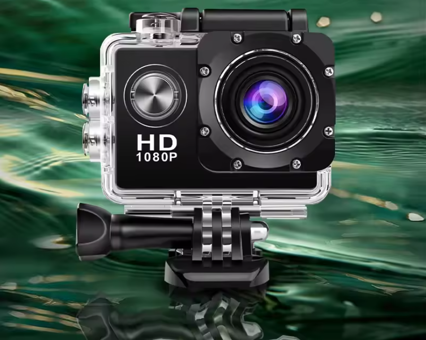Full HD Action Camera 1080P – Waterdichte Sportcamera met Display