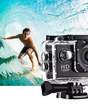 Full HD Action Camera 1080P – Waterdichte Sportcamera met Display