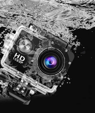 Full HD Action Camera 1080P – Waterdichte Sportcamera met Display