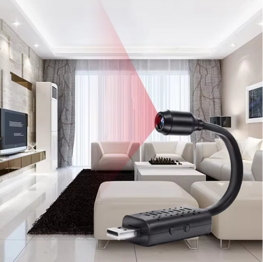 Mini WiFi Beveiligingscamera 4K – USB Camera met Bewegingsdetectie
