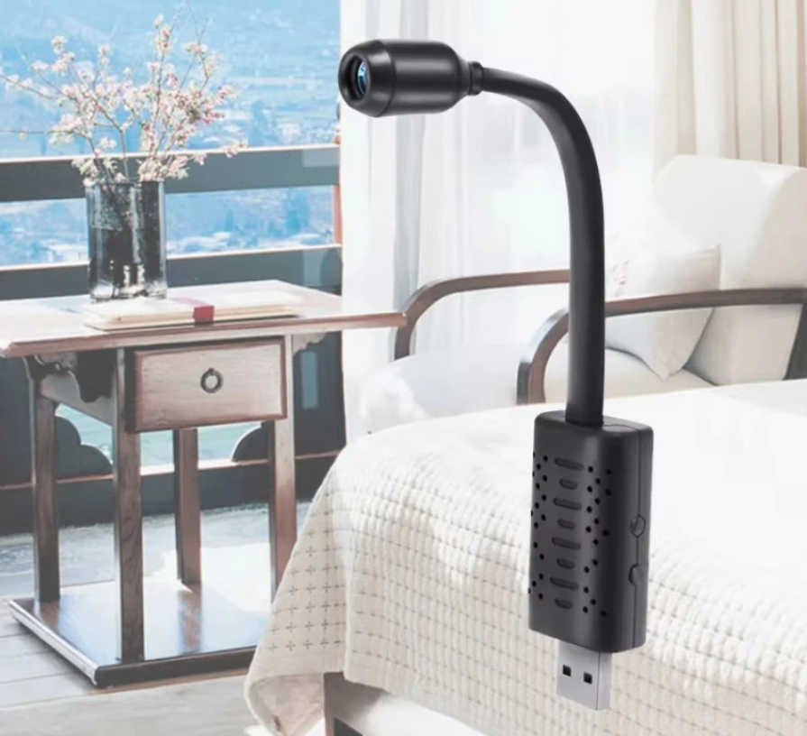 Mini WiFi Beveiligingscamera 4K – USB Camera met Bewegingsdetectie