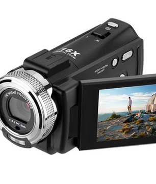 1080P Vlog Camera met Nachtzicht – Digitale Camcorder met Zoom en LCD Scherm