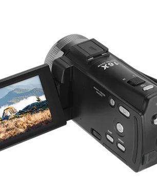 1080P Vlog Camera met Nachtzicht – Digitale Camcorder met Zoom en LCD Scherm
