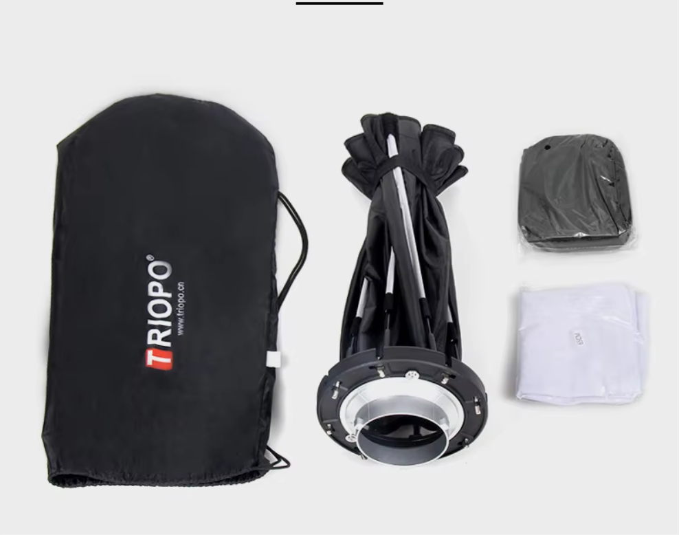 90cm Octagon Softbox met Grid – Bowens Mount Fotografie Diffuser Set