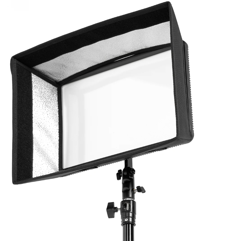LED Video Softbox met Grid – Licht Diffuser voor Studio Verlichting