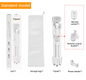 Camera Statief 152cm met Afstandsbediening – Aluminium Tripod voor Smartphone en Camera