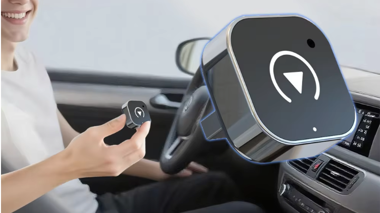 Draadloze CarPlay Adapter – 2-in-1 Wireless Dongle voor Apple en Android Auto