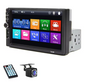 7 Inch 1-DIN Autoradio met CarPlay en Android Auto – Touchscreen Multimedia Speler Bluetooth