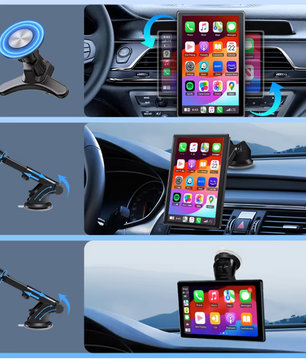 CarPlay Spiegel Scherm 7/8/9 Inch – Draadloos Android Auto Multimedia Display