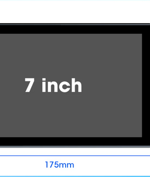 CarPlay Spiegel Scherm 7/8/9 Inch – Draadloos Android Auto Multimedia Display