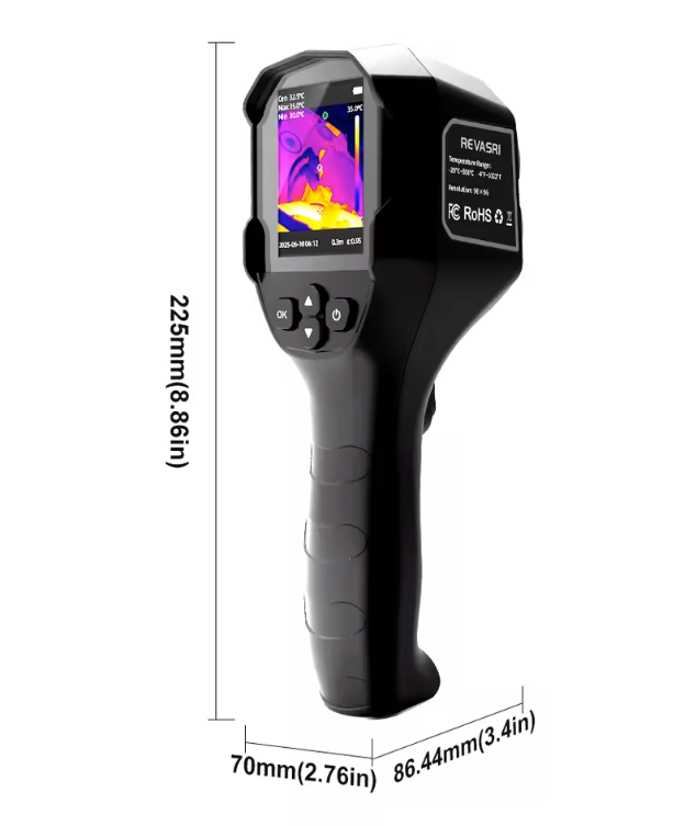 Thermische Camera 240x240 – Handheld Infrarood Warmtebeeldcamera met Temperatuurmeting