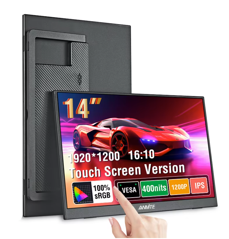 14 Inch Portable Monitor 1920x1200 – Full HD Gaming Scherm met USB-C en HDMI