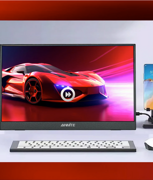 14 Inch Portable Monitor 1920x1200 – Full HD Gaming Scherm met USB-C en HDMI
