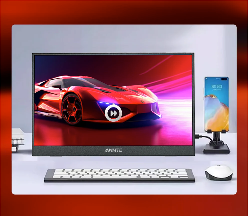14 Inch Portable Monitor 1920x1200 – Full HD Gaming Scherm met USB-C en HDMI