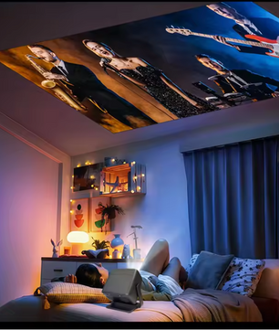 4K Projector met Auto Focus – Full HD 1080P, Wifi 6 en Bluetooth 5.2 voor Thuis en Outdoor Cinema