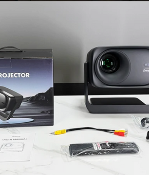 4K Projector met Auto Focus – Full HD 1080P, Wifi 6 en Bluetooth 5.2 voor Thuis en Outdoor Cinema