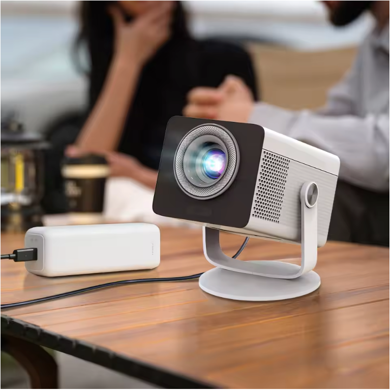 Draagbare HD Projector – 720P, Android 14, Wifi 6 en Bluetooth 5.4, Compact Home Cinema