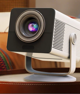 Draagbare HD Projector – 720P, Android 14, Wifi 6 en Bluetooth 5.4, Compact Home Cinema