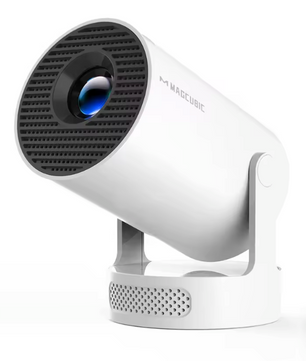 Draagbare 720P Projector – 8K Ondersteuning, Wifi 6, Bluetooth 5.4 en Android 14 Home Cinema