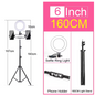 Ring Light met Statief en Telefoonhouder – RGB en 3Kleurstanden, 10 Lichtniveaus voor Streaming en Content Creatie