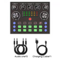 Podcast Microfoon Set met Soundcard – Complete Streaming Kit met Effecten en Voice Changer