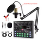 Podcast Microfoon Set met Soundcard – Complete Streaming Kit met Effecten en Voice Changer