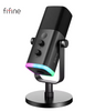 USB/XLR Dynamische Microfoon met RGB – Gaming en Streaming Mic met Headphone Jack en Mute