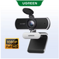 4K Webcam met Autofocus – 1080P 60fps, Dual Microfoon en AI Noise Cancelling voor Videovergaderingen