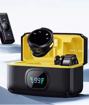 Draadloze Lavalier Microfoon Set – Noise Cancelling Mini Mic voor Smartphone, Interview en Streaming