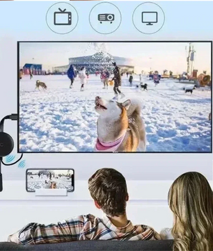 HDMI TV Stick Media Streamer – Draadloze Screen Mirroring Dongle voor Smartphone en Smart TV
