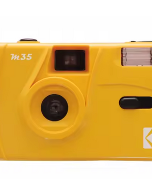 Retro Analoge Filmcamera met Flitser – Herbruikbare 35mm Camera