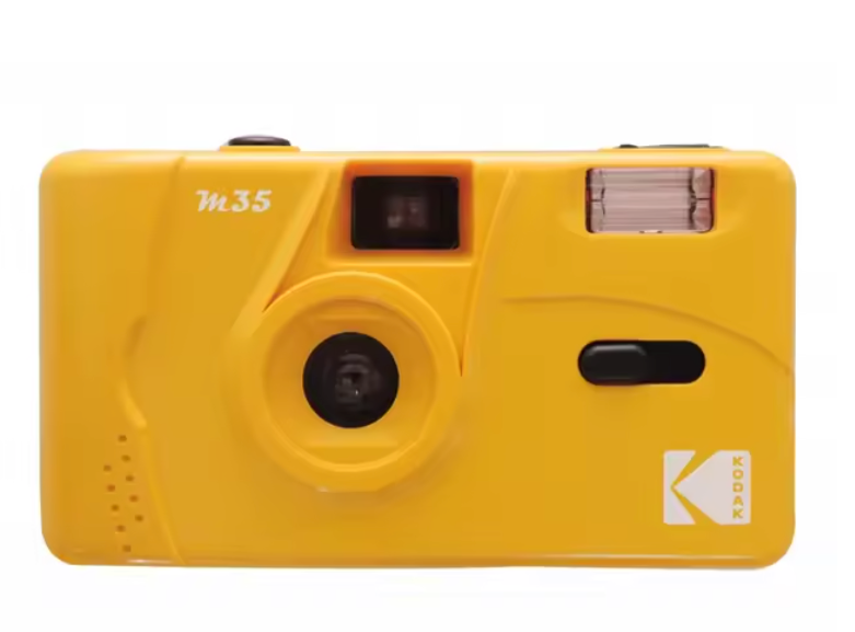Retro Analoge Filmcamera met Flitser – Herbruikbare 35mm Camera