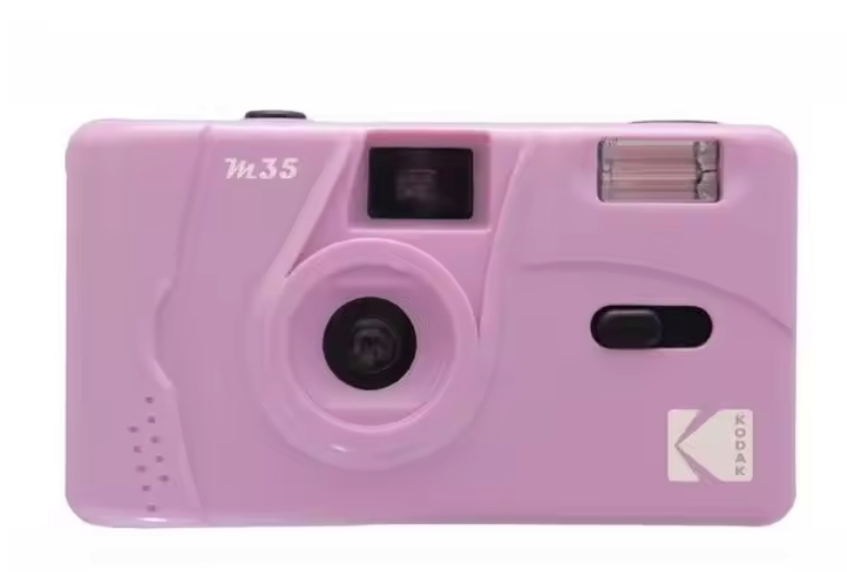 Retro Analoge Filmcamera met Flitser – Herbruikbare 35mm Camera