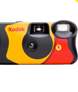 Wegwerpcamera 35mm met Flitser – Waterbestendige Analoge Camera met 27/39 Opnames