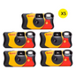 Wegwerpcamera 35mm met Flitser – Waterbestendige Analoge Camera met 27/39 Opnames