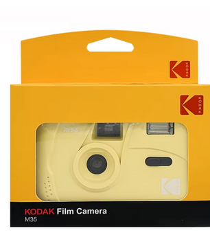 Herbruikbare 35mm Filmcamera – Retro Analoge Camera met Flitser